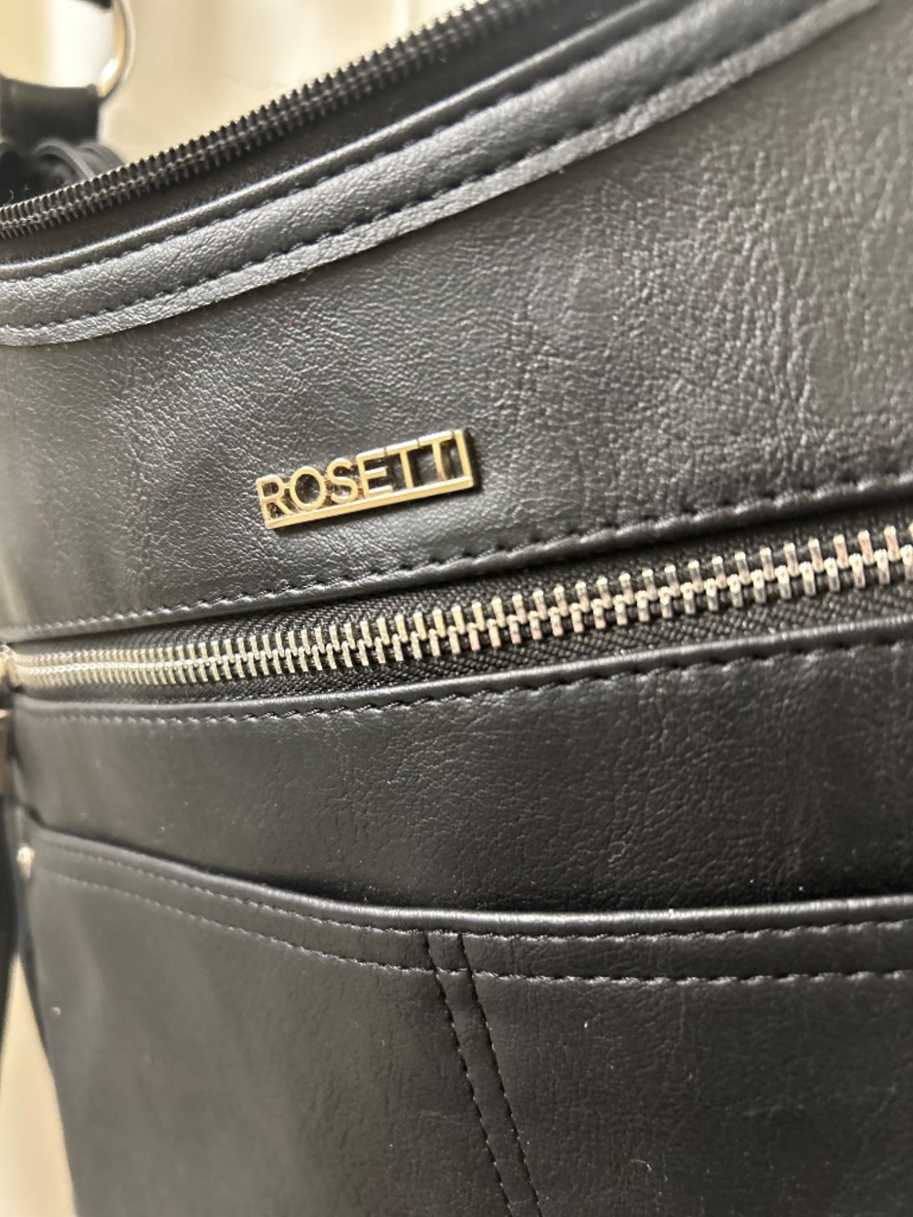 Rossetti Black Shoulder Bag Like New! - Picture 3 of 13
